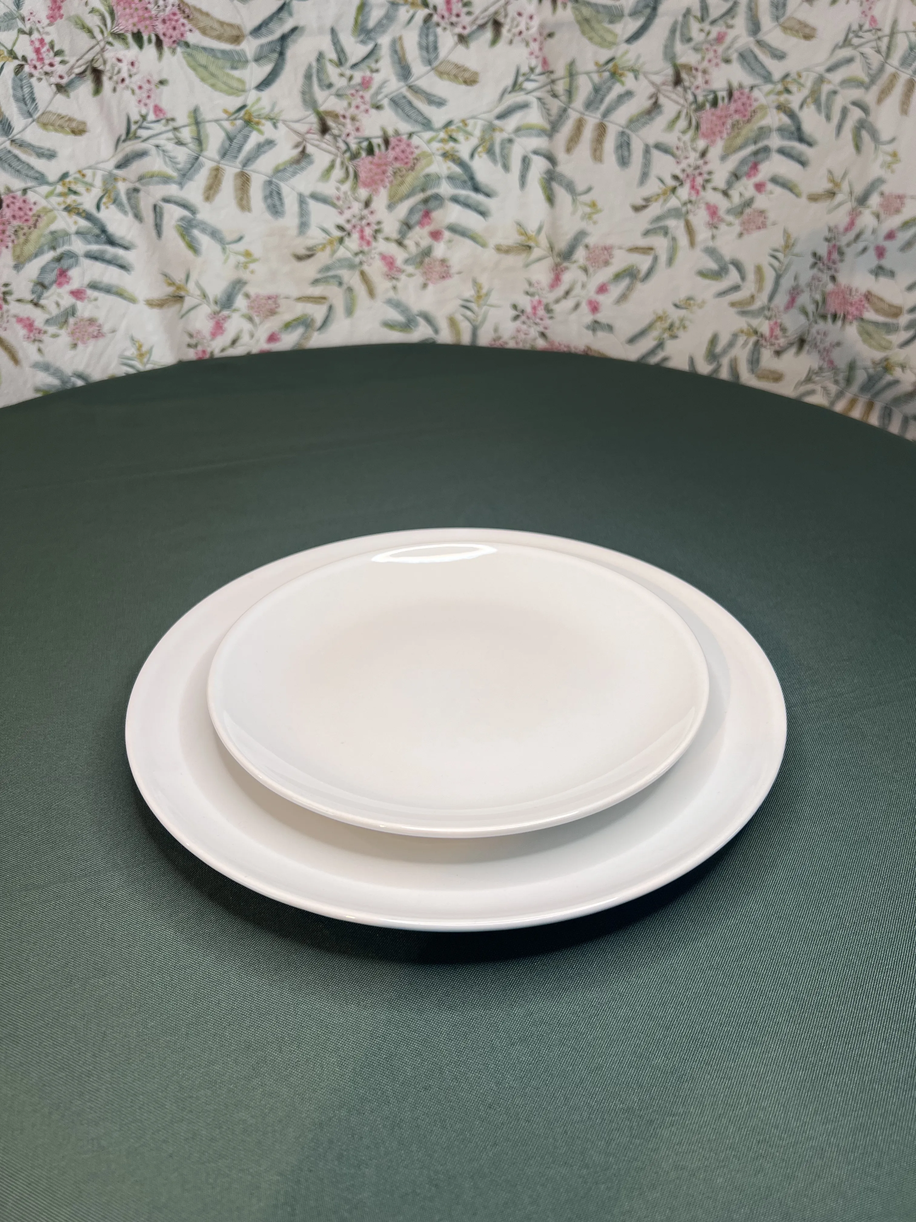 Assiette dessert ronde