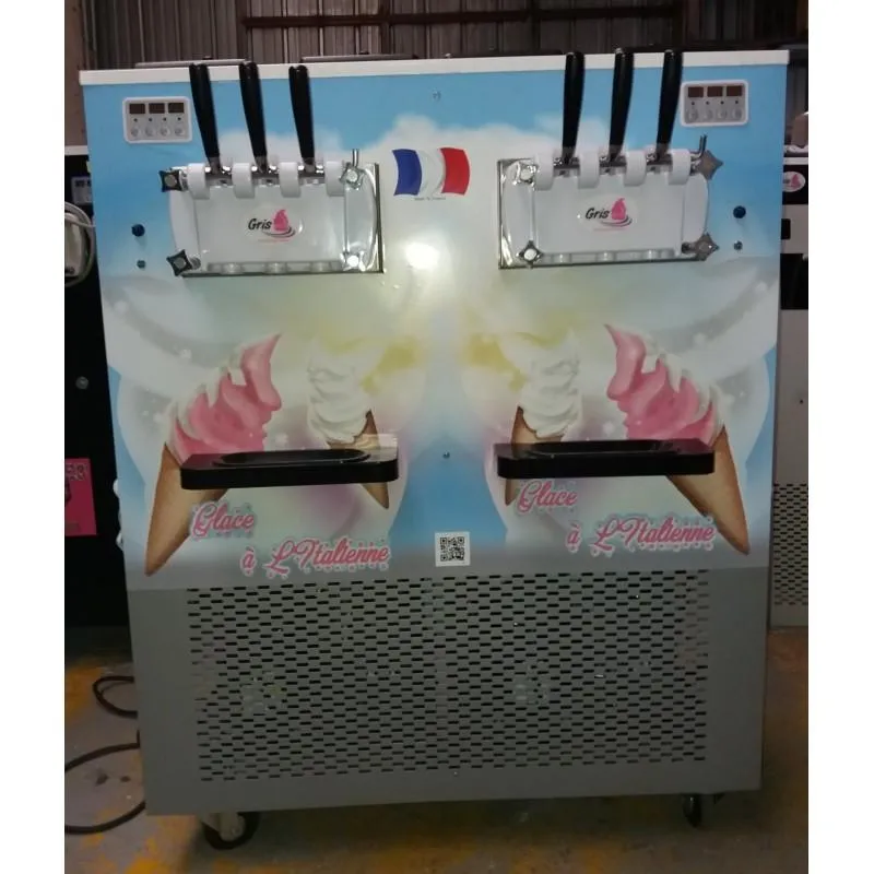 Machine à glaces à l’italienne  – 4 parfums